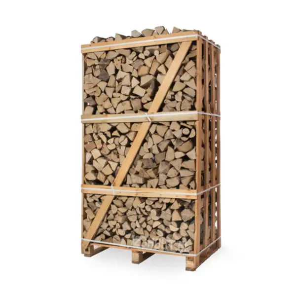 Beukenhout Haardhout 25cm - Grote Pallet 1,8m³ Ovengedroogd