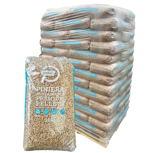 Piniera ENplus A1 A-kwaliteit Houtpellets - 990kg Hele Pallet (66x15kg)